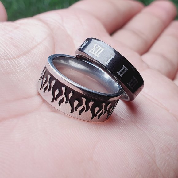 "NEW* Set of 2 Rings for Women/Men, SET101114 - Picture 4 of 13